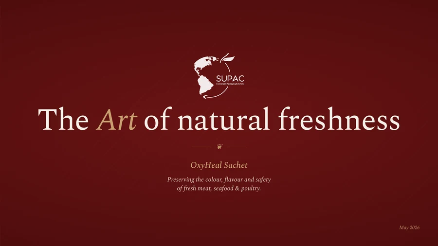 OxyHeal meat seafood and poultry catalogue cover